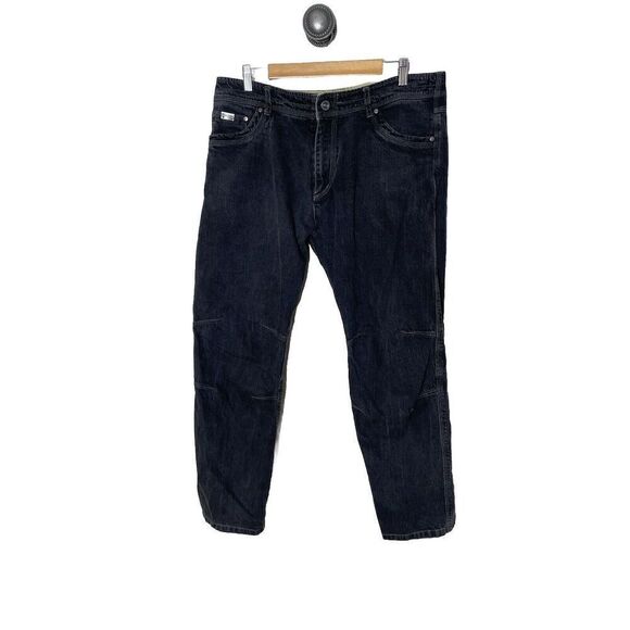 KUHL Riot Legendary Pants Men's 38 X 32 Black Washed Denim Jean - Picture 1 of 14